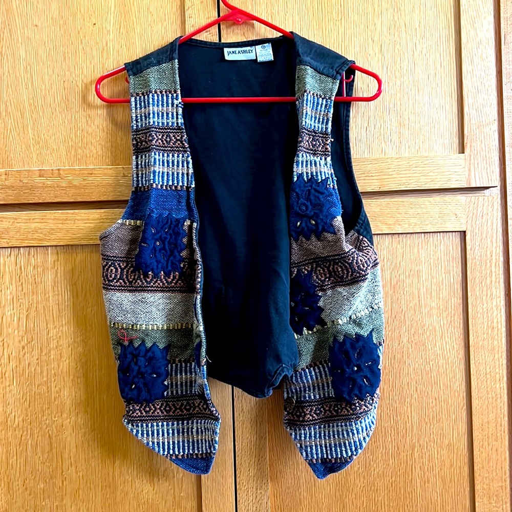 Unisex Vest - Cross-Stitched Patterns